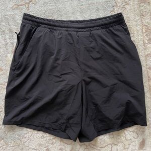 Lululemon Pace Breaker Shorts Lined 5” Men’s Sz Large Black